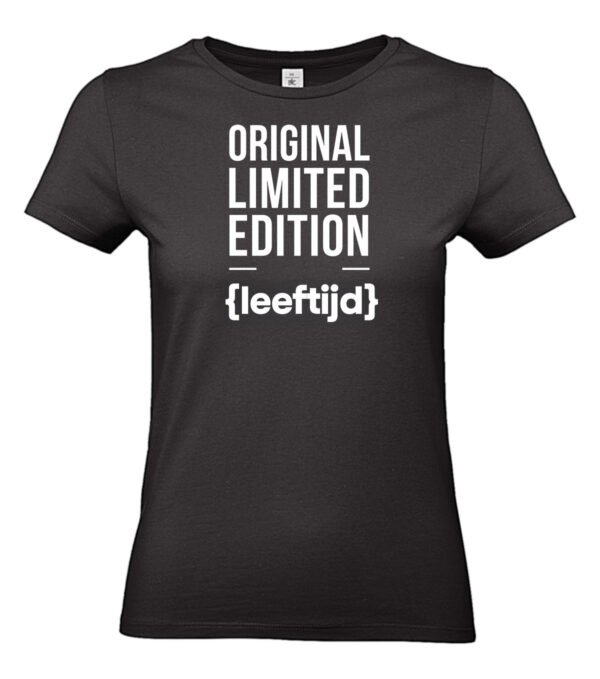 limited edition verjaardag t-shirt