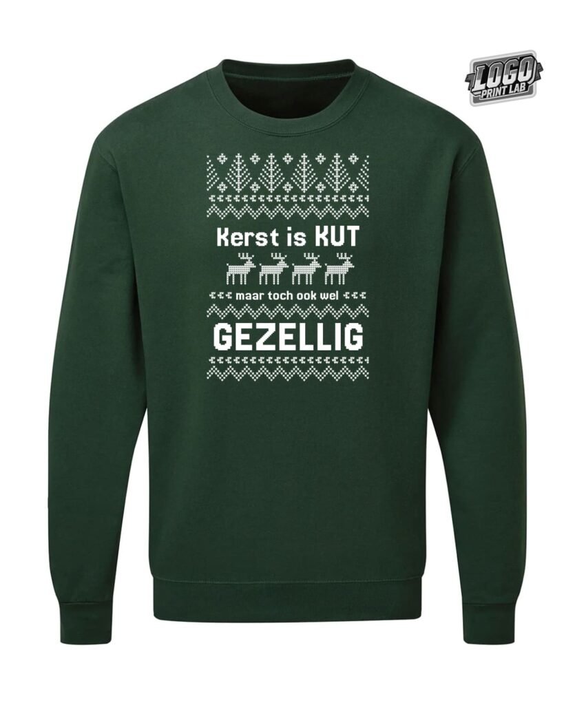 foute kersttrui kerstcadeau met humor