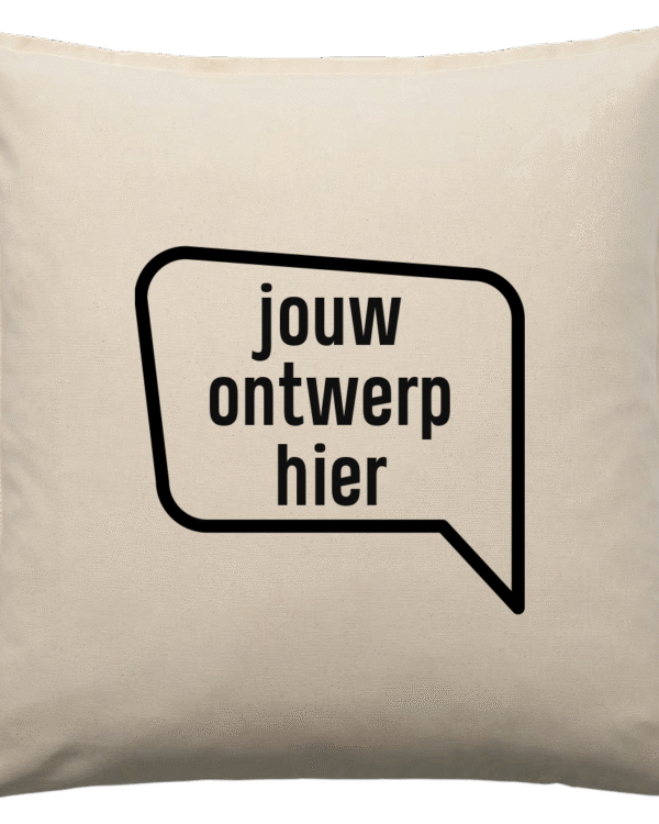 kussensloop bedrukken kerstcadeau