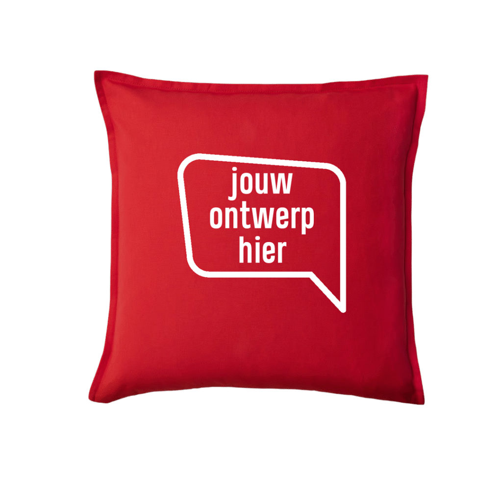 kussensloop bedrukken kerstcadeau