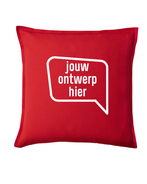 kussensloop bedrukken kerstcadeau